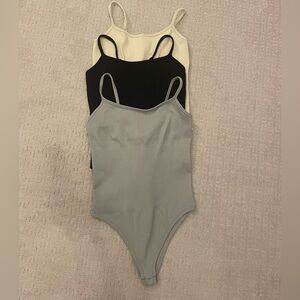 3-pack of shape wear body suits